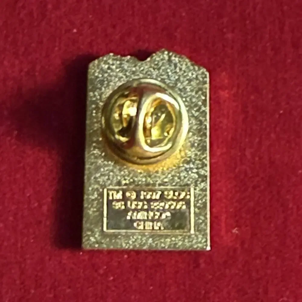 Salt Lake City NBC Olympic Games Media Sponsor Pin 2002 NBC4 Dallas Ft. Worth